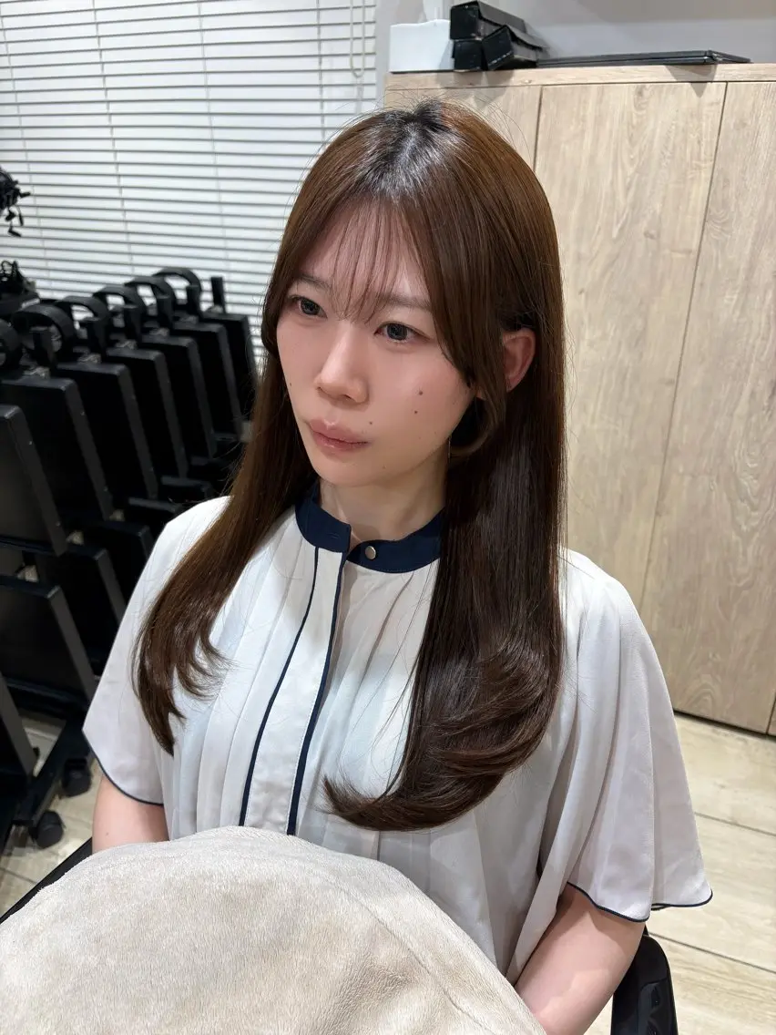 セミロング カット トリートメント nozomi ‎‎🤍のヘアスタイル