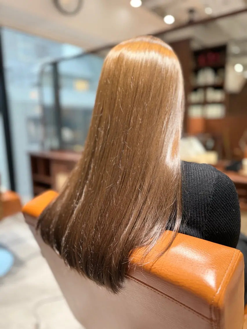 ミディアム カラー ヘアアレンジ ブリーチ ブリーチなしカラー カット ヘアカラー トリートメント opus 店長大和 レイヤー/赤み消しのヘアスタイル