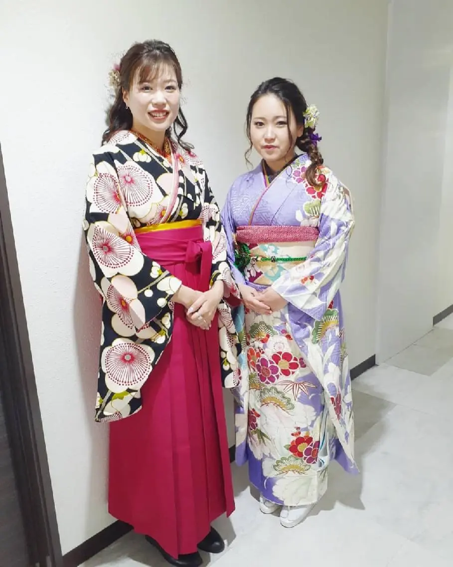卒業式　袴 着付け+ヘアセットの写真