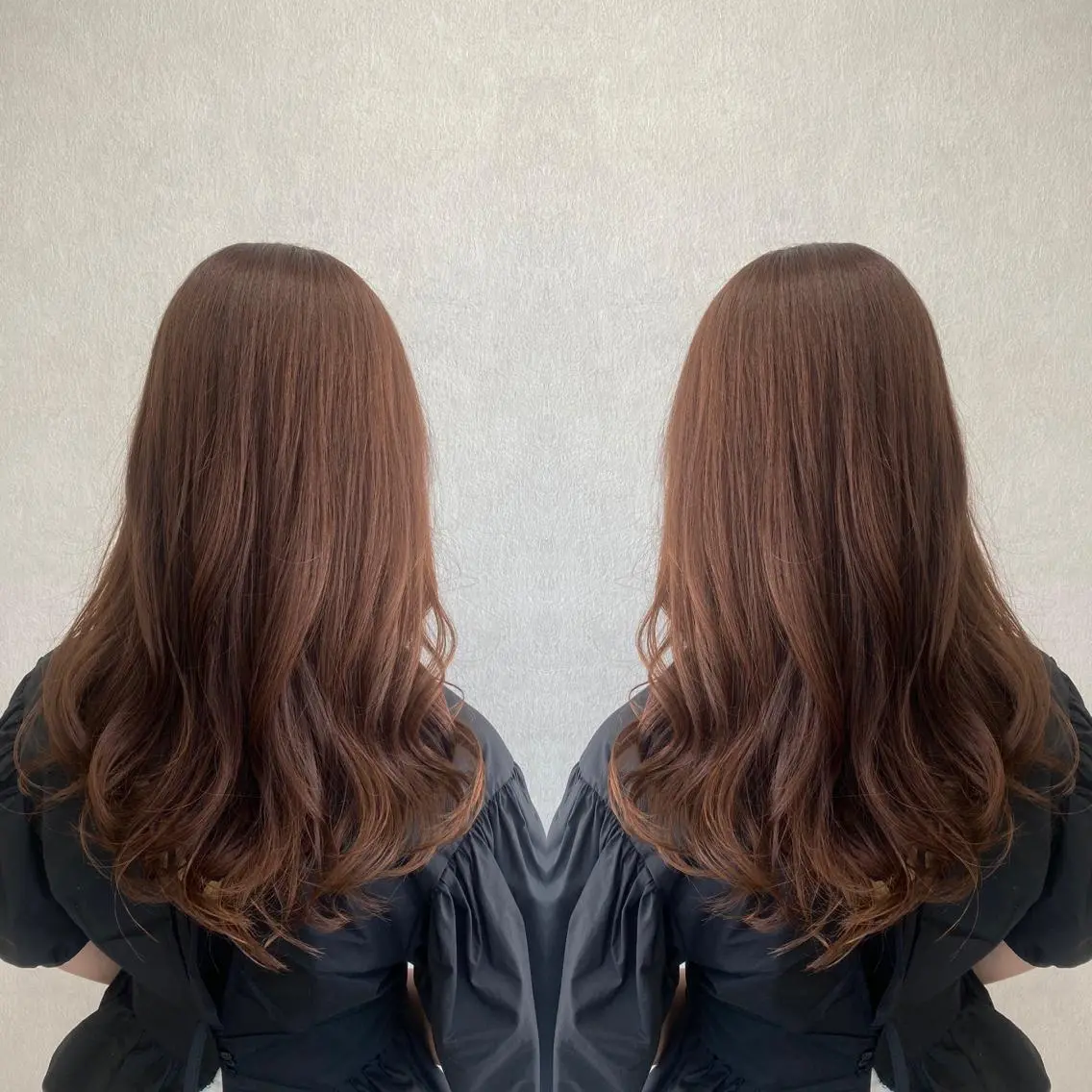 ロング カラー tocca 💜石田愛結💜のヘアスタイル
