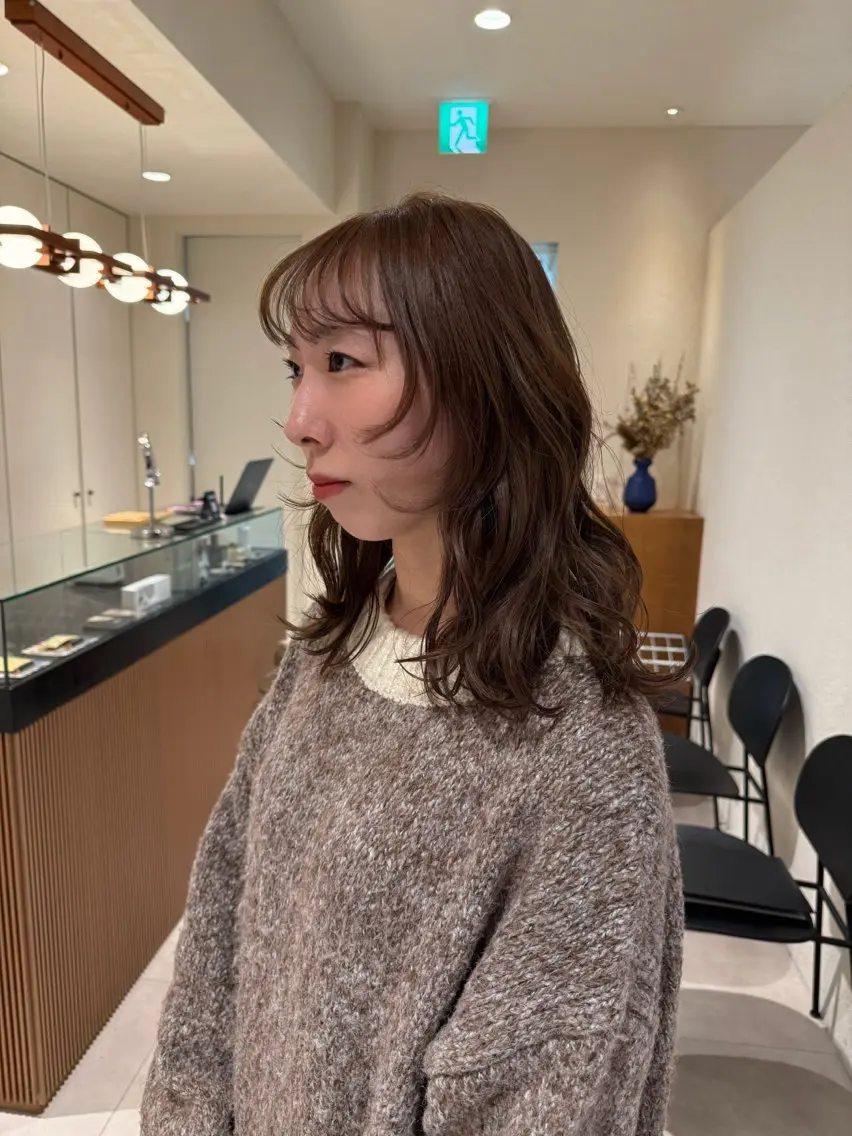 ミディアム カラー ブリーチカラー🌟/ ちさとのヘアスタイル