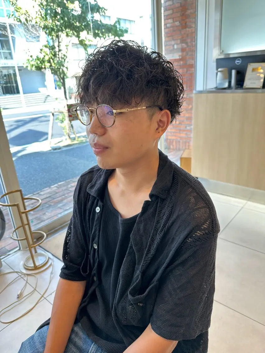カット+パーマの写真