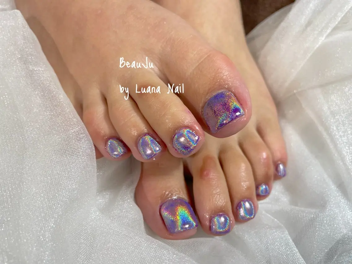 ネイル フットネイル BeauJu by Luana Nailのネイルデザイン