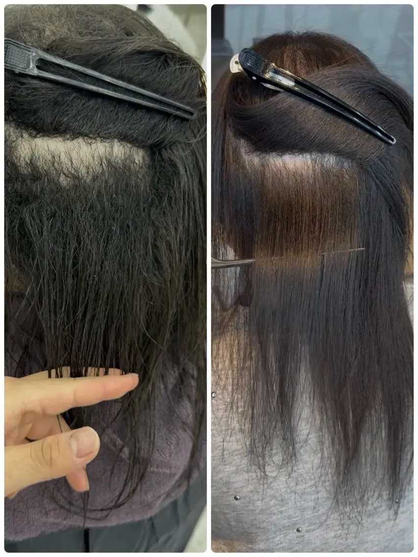 セミロング くせ毛 縮毛矯正特化美容師 DAISUKEのヘアスタイル
