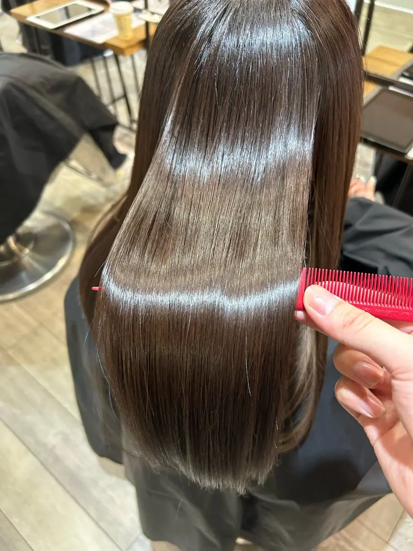 髪質改善トリートメントの写真