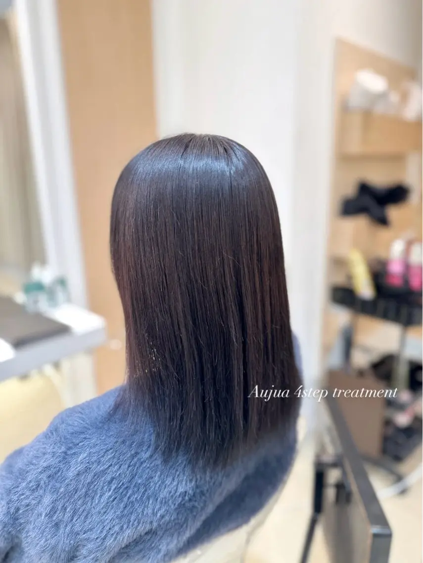 ミディアム トリートメント 🤍Ash 中目黒店 MISAKI🤍のヘアスタイル