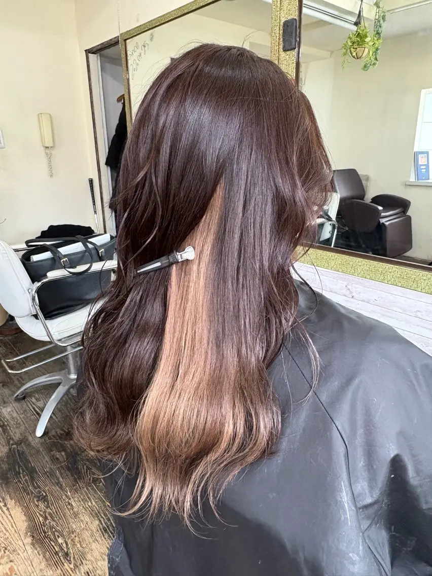 カラー ヘアカラー 渡辺 健太のヘアスタイル
