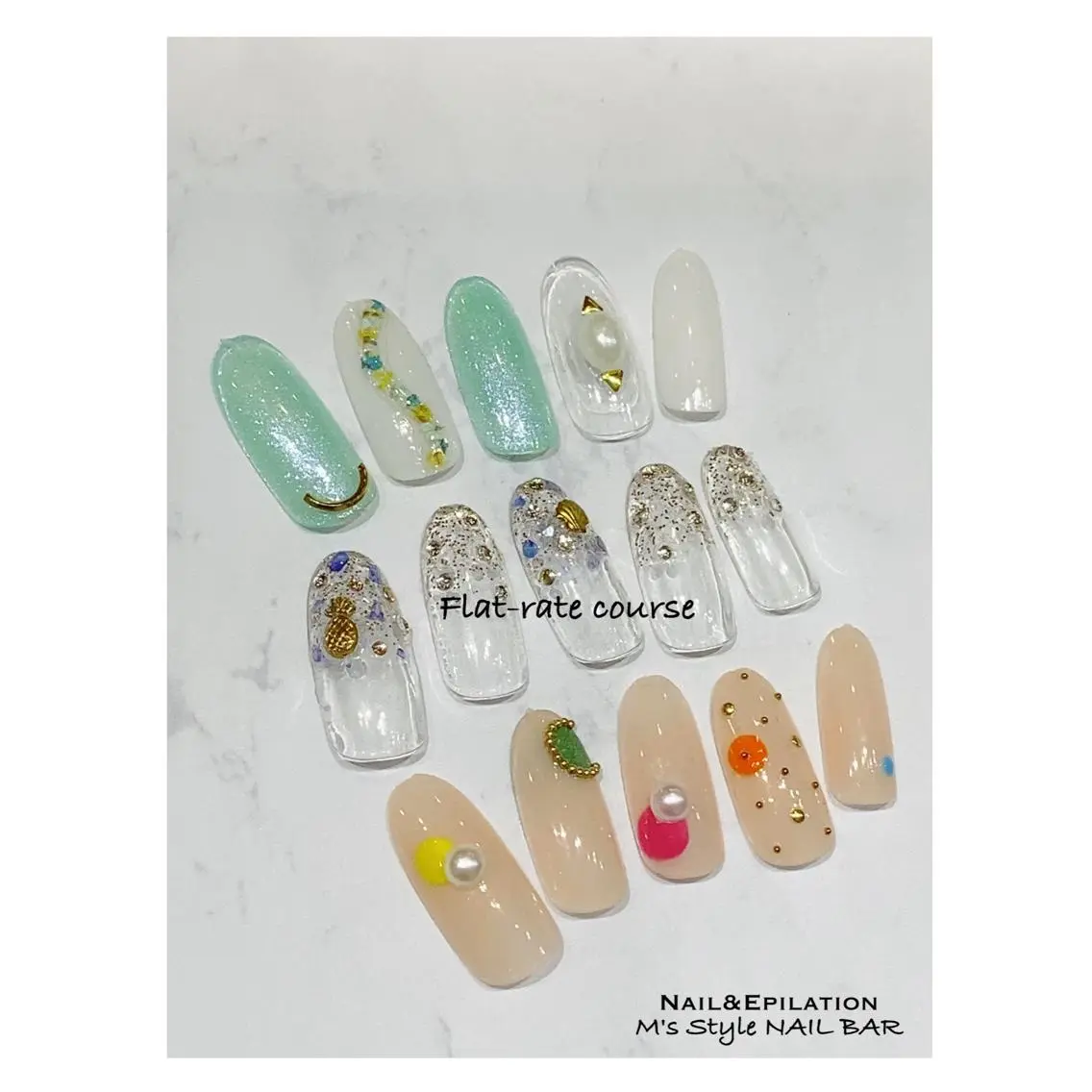 ネイル 成人式 韓国ネイル ロングネイル マグネットネイル ミディアムネイル ハンドネイル M's Style NAIL BARのネイルデザイン