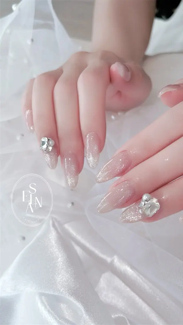 ネイル 韓国ネイル マグネットネイル ワンホンネイル selnanail 【￥1000！】のネイルデザイン