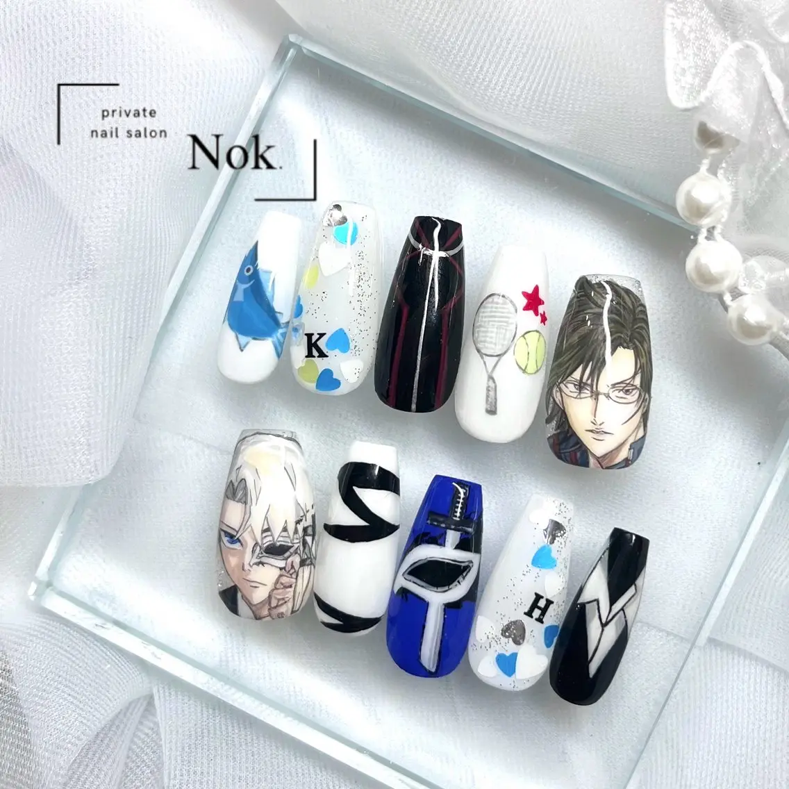 ネイル ハンドネイル 池袋痛ネイル Nok. 渡辺のネイルデザイン