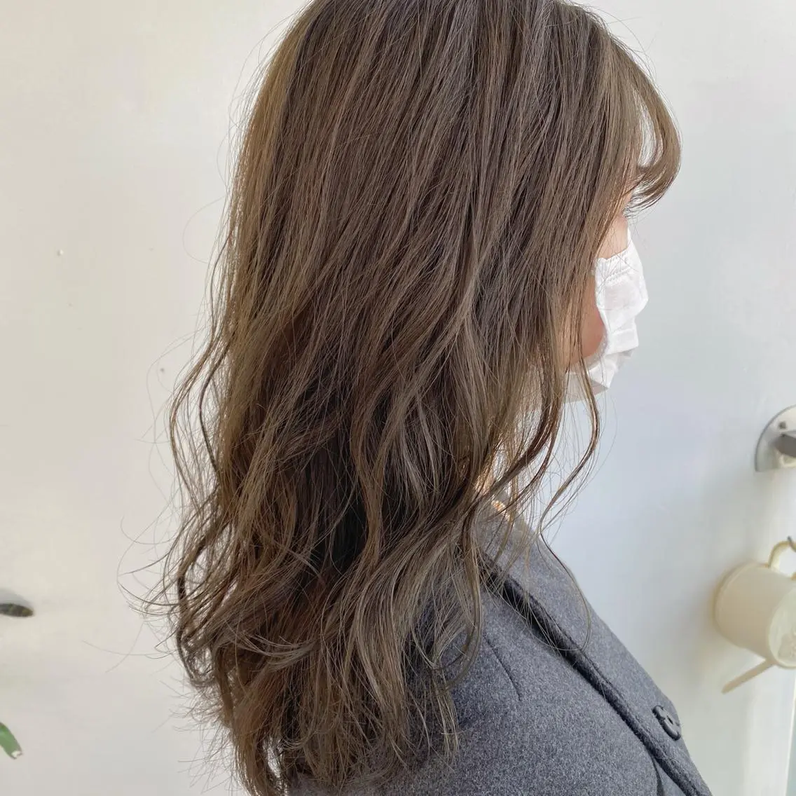 セミロング カラー カット ヘアカラー トリートメント 中屋恵美⁑透明感 カラー⁑ナチュラルのヘアスタイル