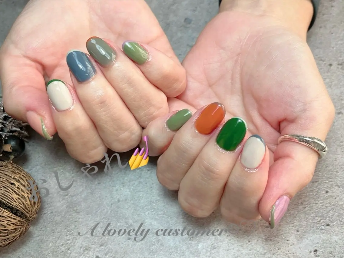 ネイル ジェルネイル パラジェル 🧸 Emiri🫧のマツエク・マツパデザイン