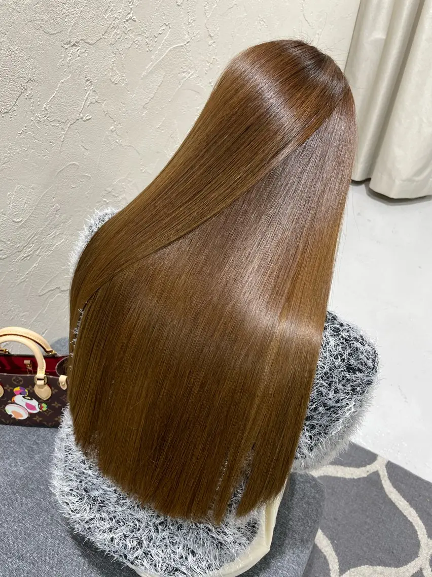 ロング カット ヘアカラー トリートメント 永井龍🫧金山🫧 徒歩1分🚶のヘアスタイル