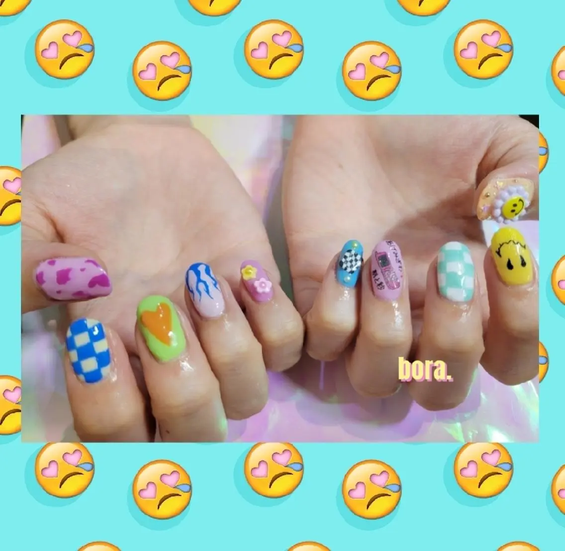 ネイル 💜bora .のネイルデザイン