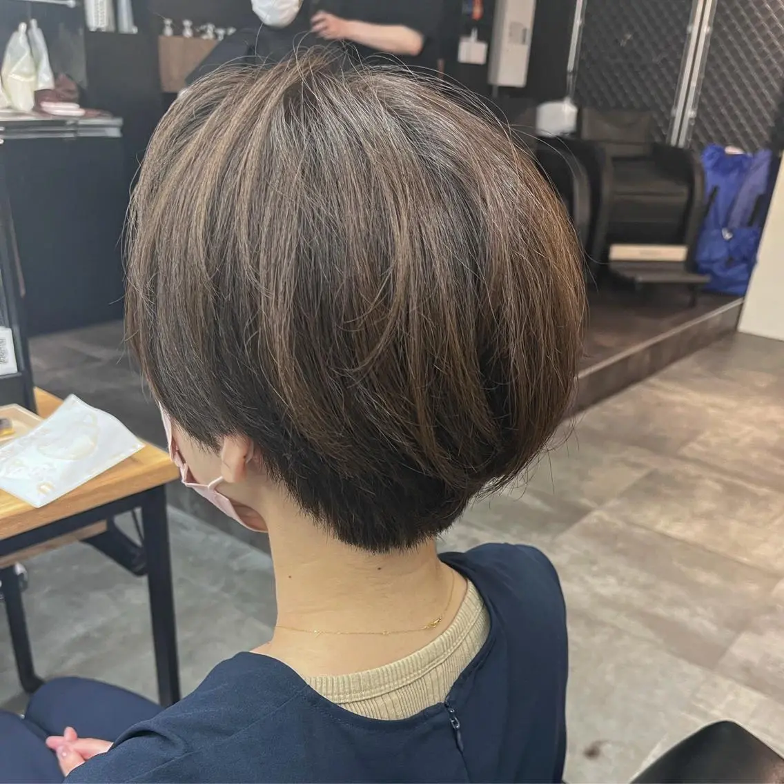 ショート 川畑 花菜のヘアスタイル