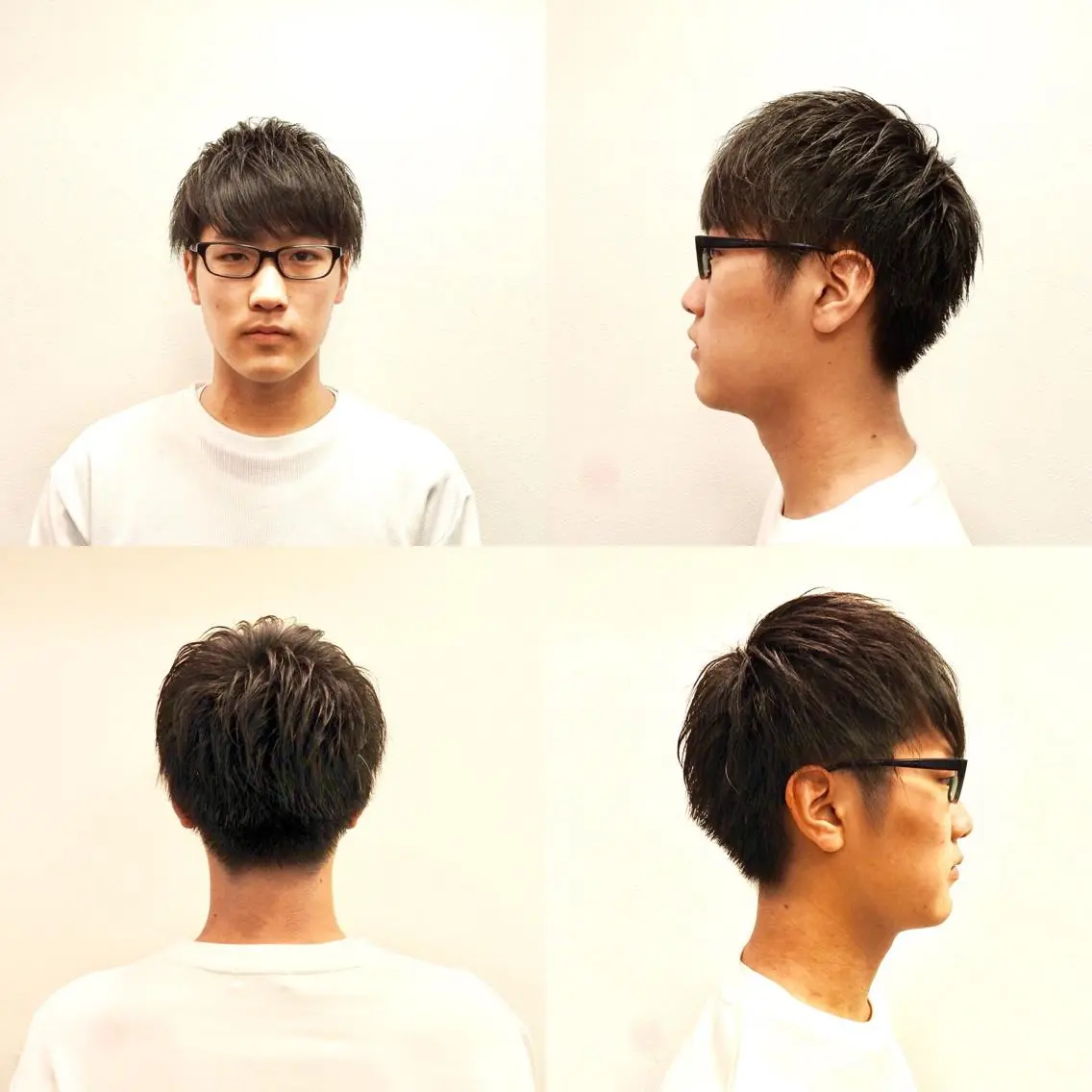 ショート メンズ マッシュ 刈り上げ カット ヘアセット 前田賢生 ご新規様はNGのヘアスタイル