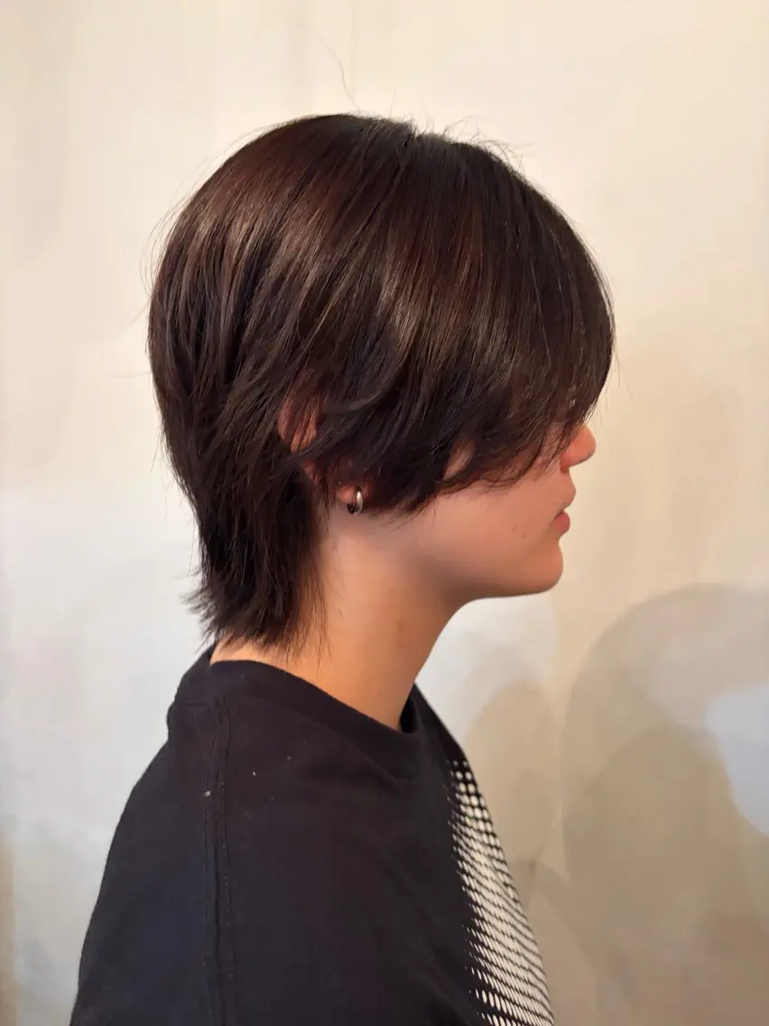 ミディアム ユウヒ <レイヤー·パーマ>のヘアスタイル