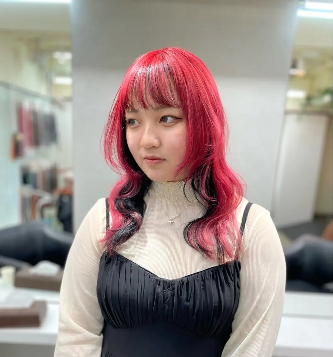 カラー ヘアカラー yasuハイトーン/ デザインカラーのヘアスタイル