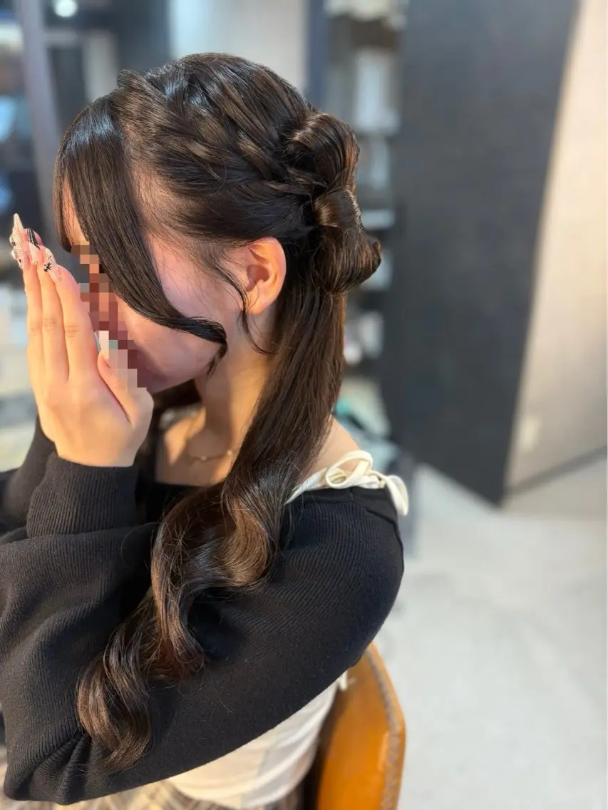 ロング ヘアアレンジ ヘアセット ヘアメイク スーのその他イメージ
