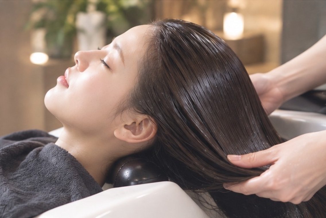 セミロング 髪質改善 トリートメント トリートメント ヘッドスパ 頭皮診断◎ スパニスト 折井のヘアスタイル