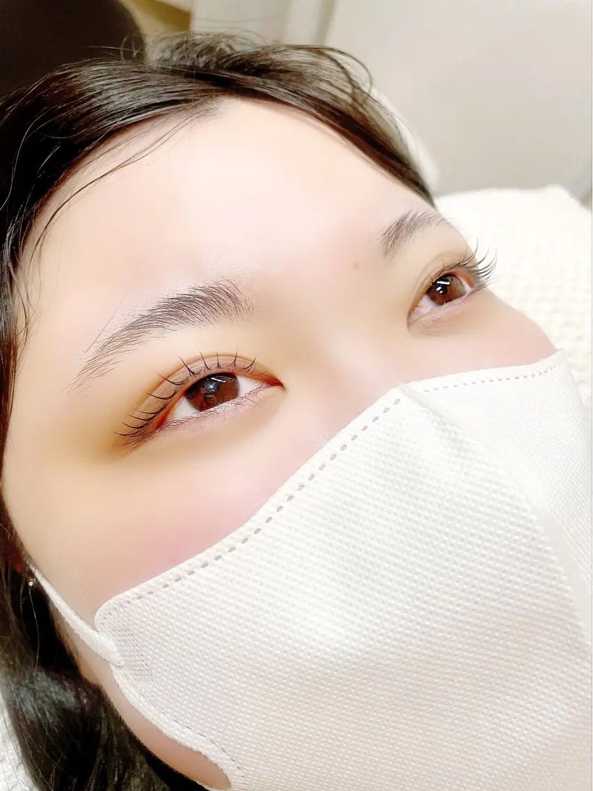 マツエク・マツパ 束感まつ毛 フラットラッシュ 韓国風マツエク パリジェンヌラッシュリフト まつげパーマ 【AO】eye MAO💎のマツエク・マツパデザイン