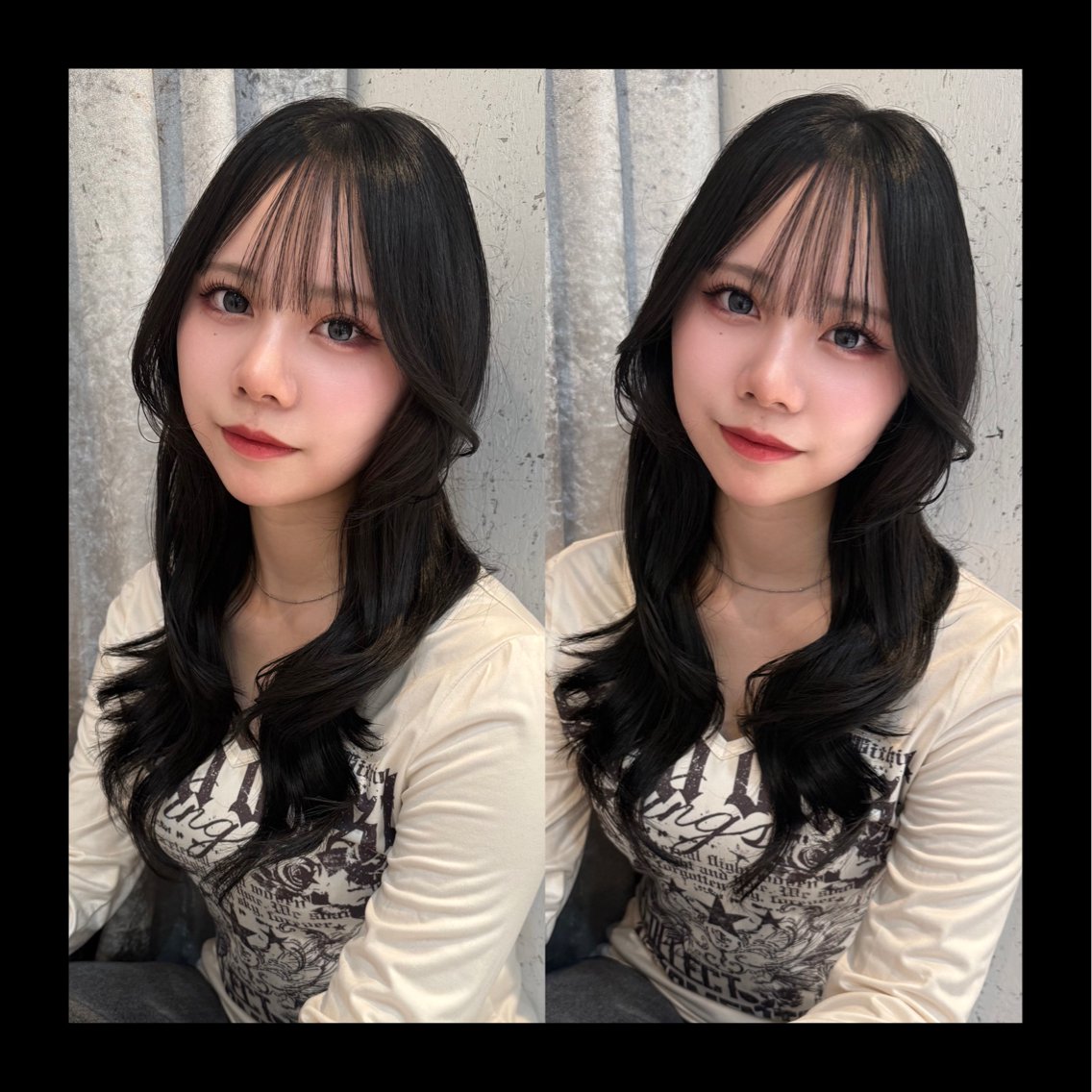 ロング カラー カット ヘアカラー トリートメント mai / linoah˚✧のヘアスタイル
