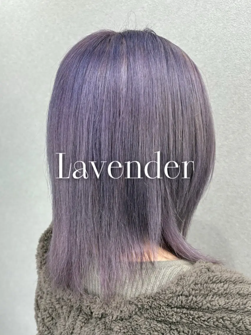 セミロング ヘアカラー レイヤーカット/ ヘアカラー/RENAのヘアスタイル