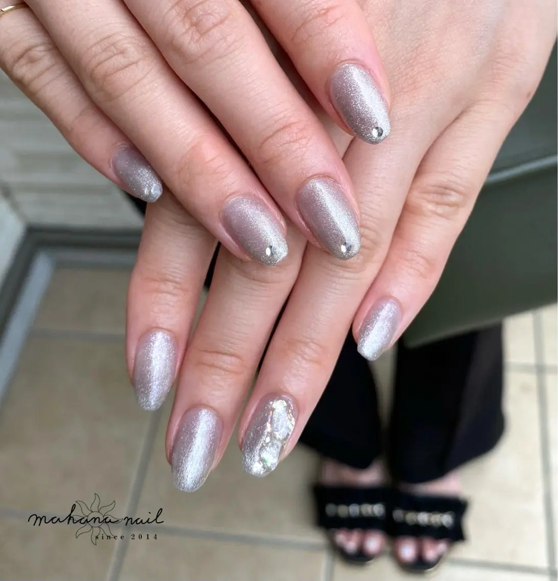 ネイル ワンカラーネイル mahana nailのネイルデザイン