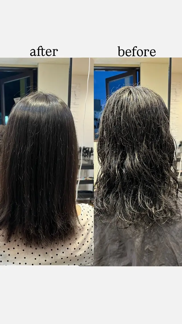 セミロング 須佐美 悠仁のヘアスタイル