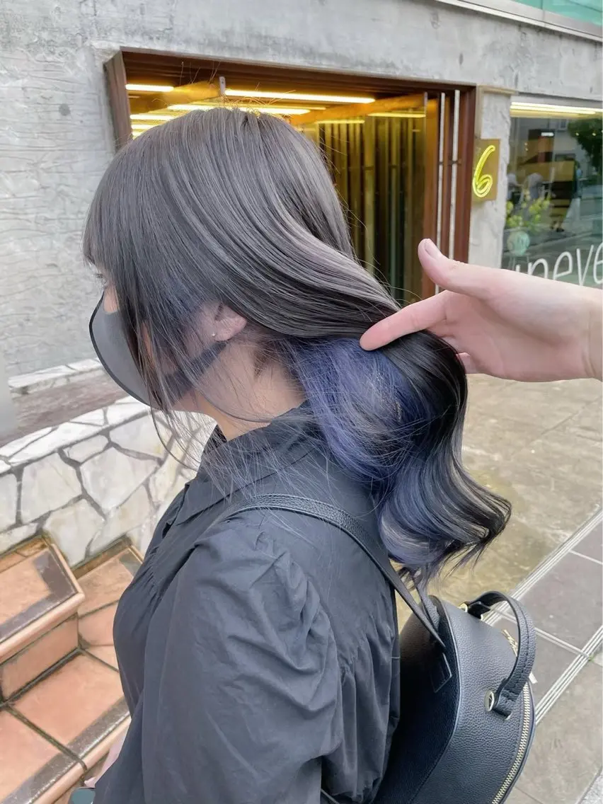 ロング カラー 🪽はづき🫧 簡単垢抜けカラー🪽のヘアスタイル