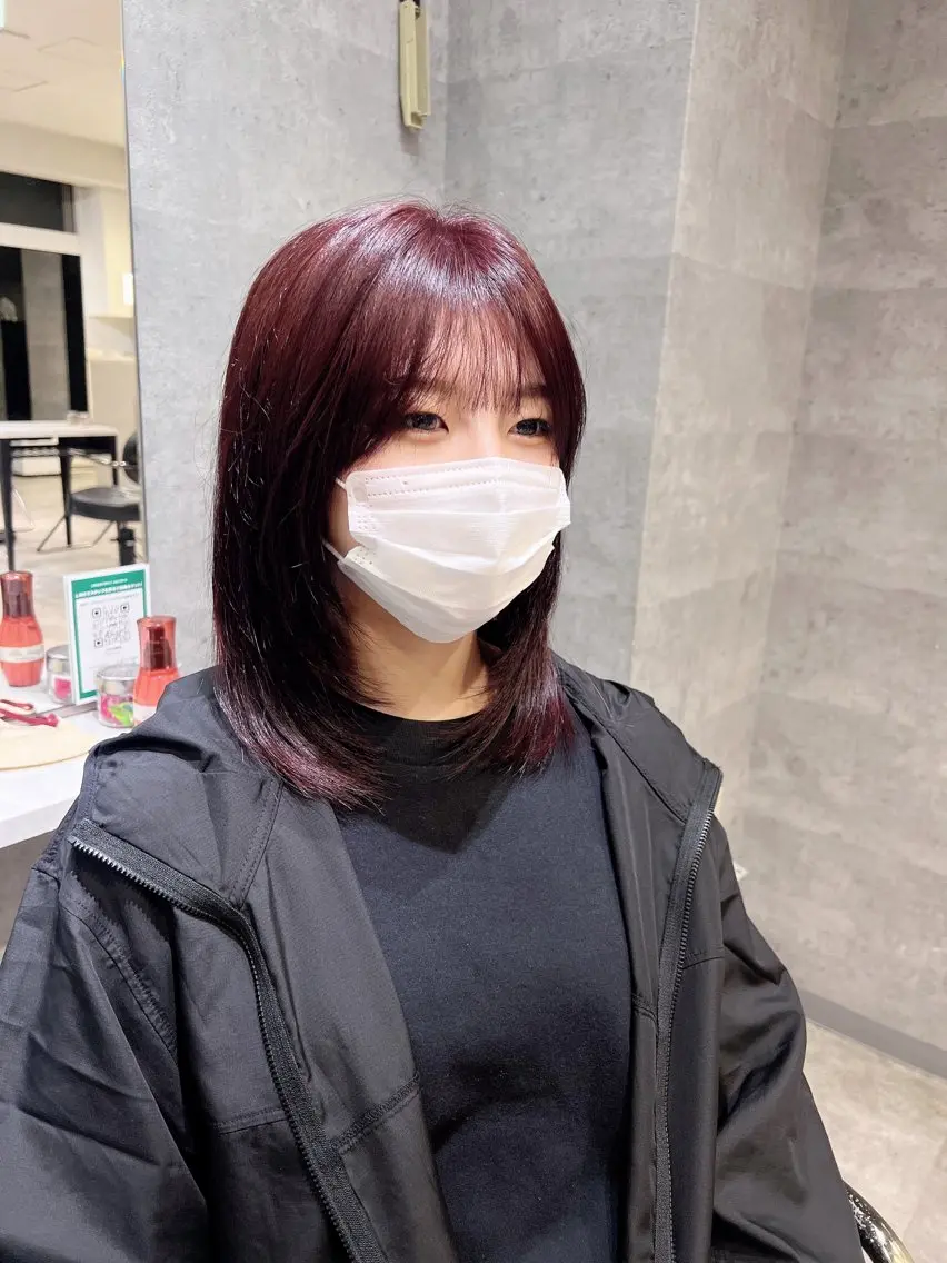 ミディアム NOVA天王寺 武元 裕聖のヘアスタイル