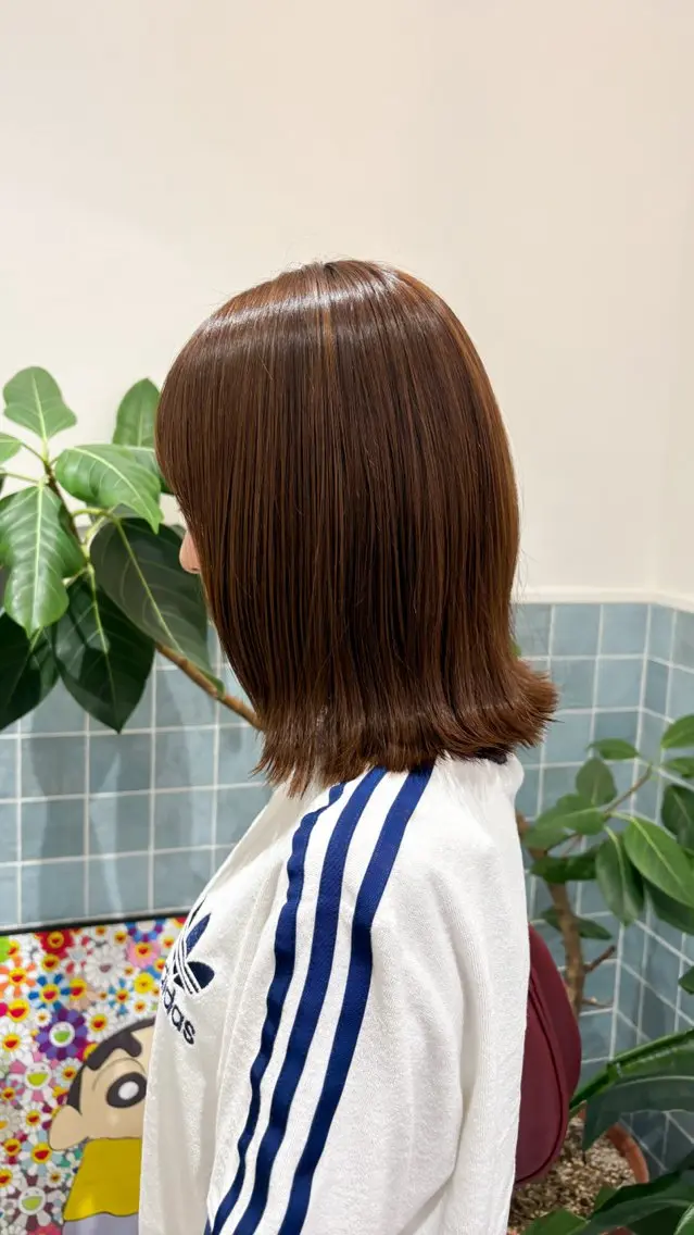 ヘアカラー トリートメント 似合わせカラー/ 暖色カラー/セイナのヘアスタイル
