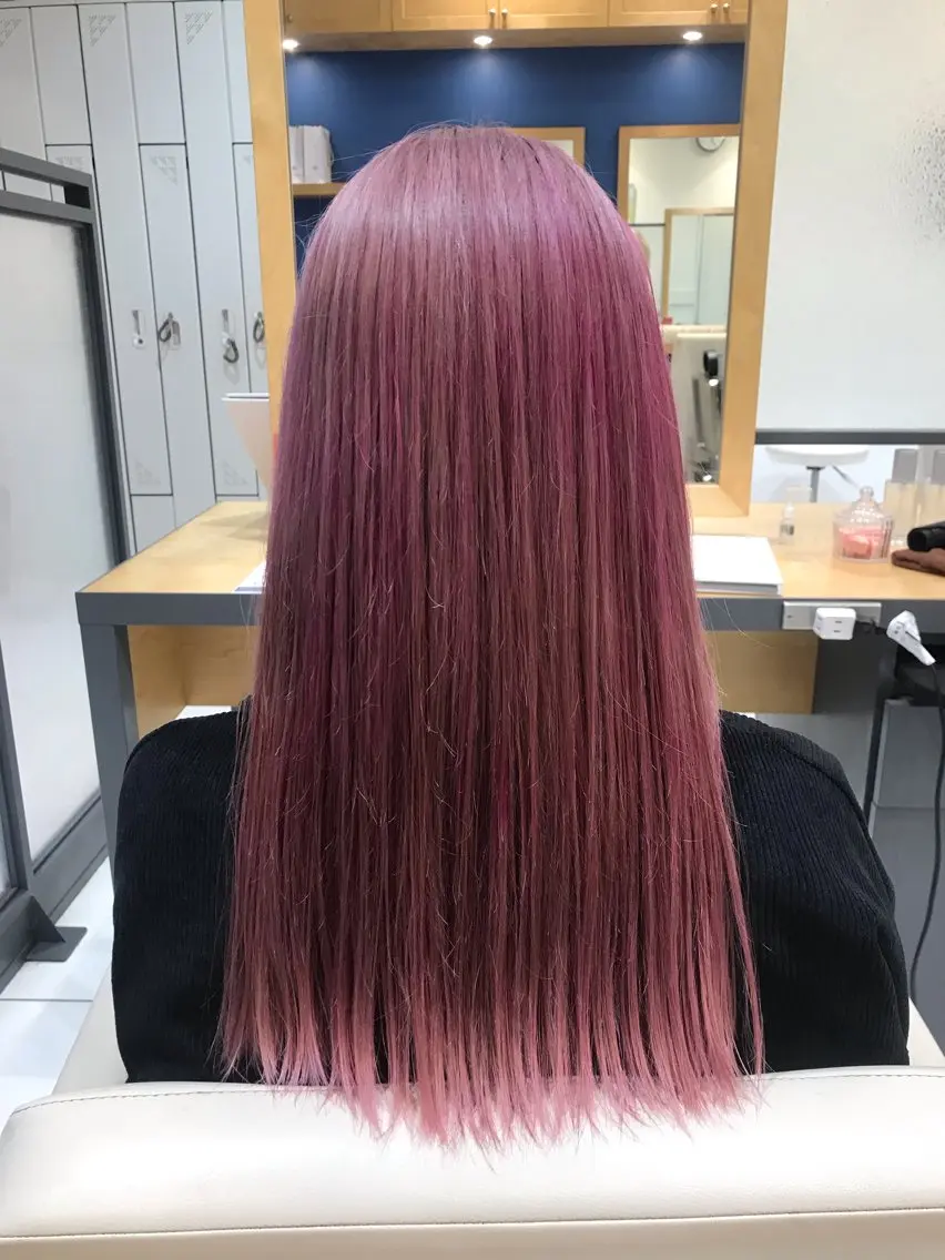 【人気No.3★ご新規限定💎】カット＋透明感カラー＋極上髪質改善トリートメント💖の写真
