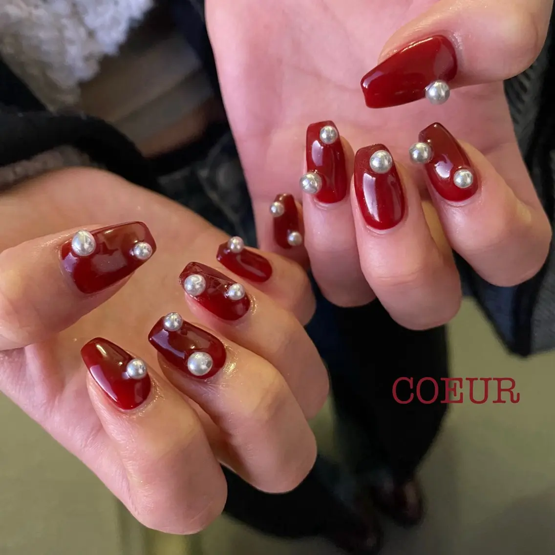 ネイル ハンドネイル COEUR✴︎ yukikaのネイルデザイン