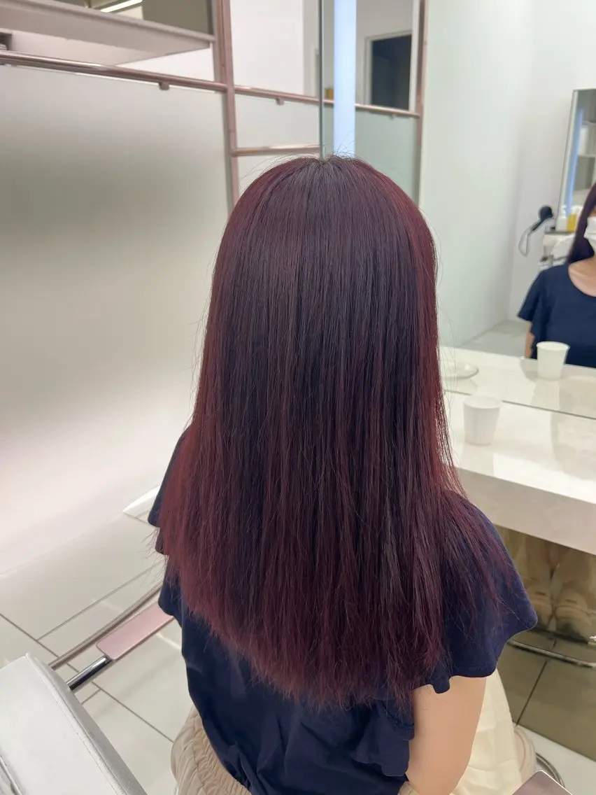 ロング カラー 似合わせカット/月 【るな】COAのヘアスタイル