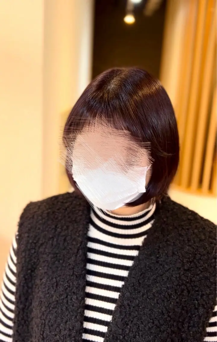 ショート カラー みな🫧艶カラー /似合わせカットのヘアスタイル