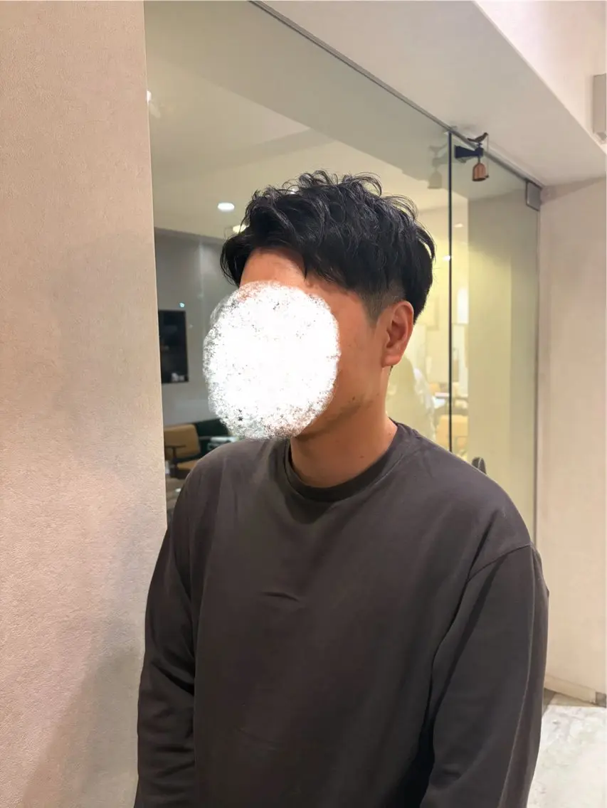 メンズ MAHAE 東芝のヘアスタイル