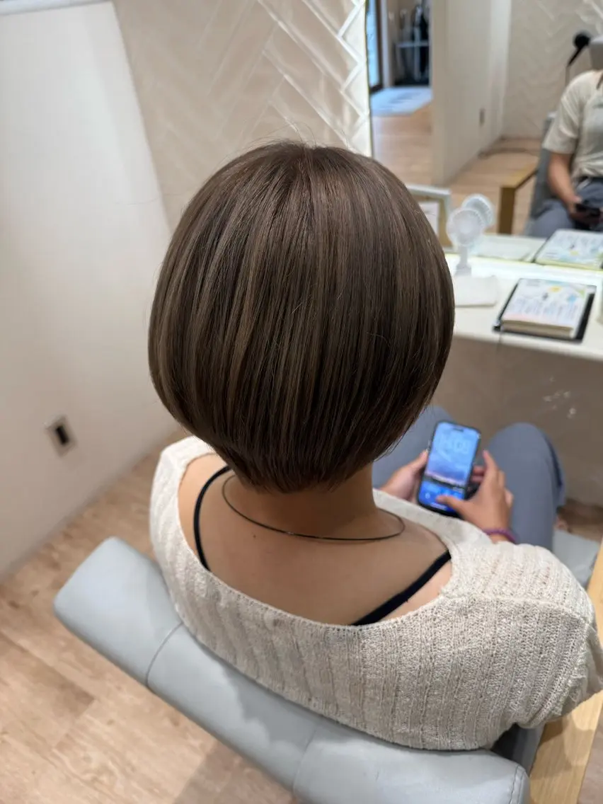 ショート カラー ヘアカラー ✨武蔵小杉💎カラー 💋YUMENO🩷のヘアスタイル
