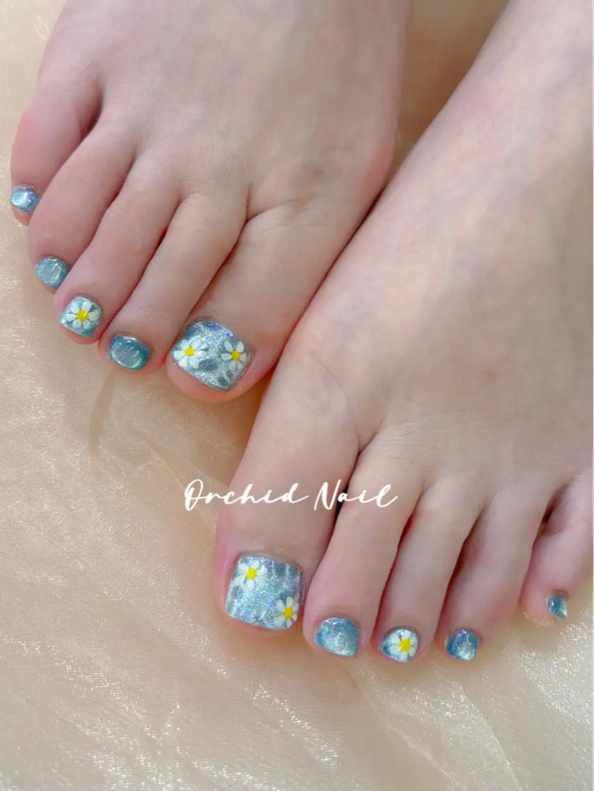 ネイル フットネイル Orchid Nailのネイルデザイン