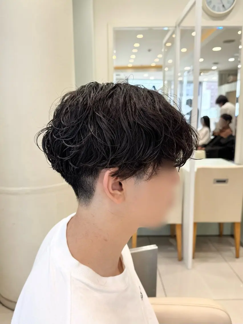 パーマ メンズ 【𝐀𝐬𝐡-池袋 】ひな💭🎀のヘアスタイル