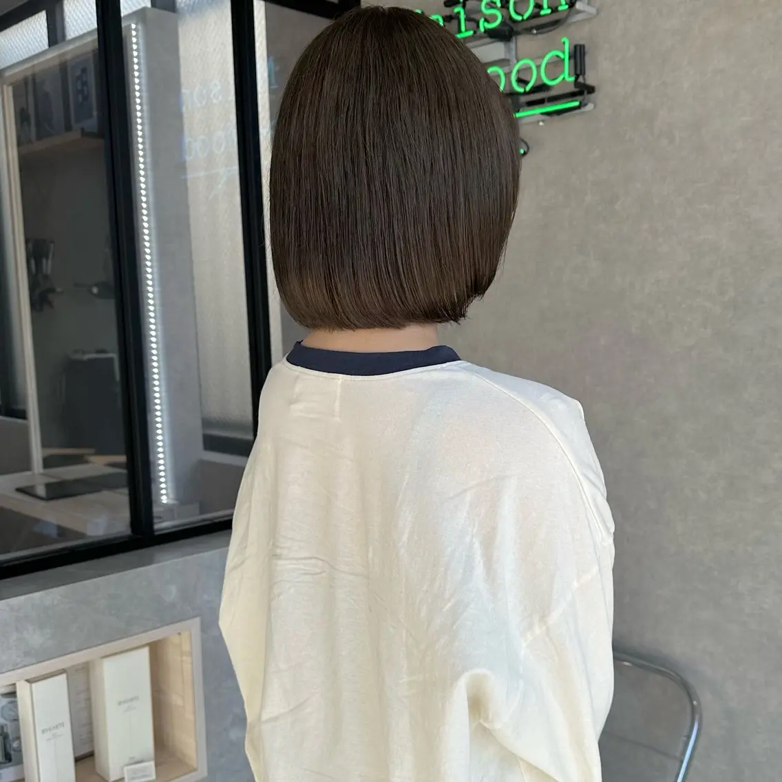 ショート カラー はちすか るかのヘアスタイル