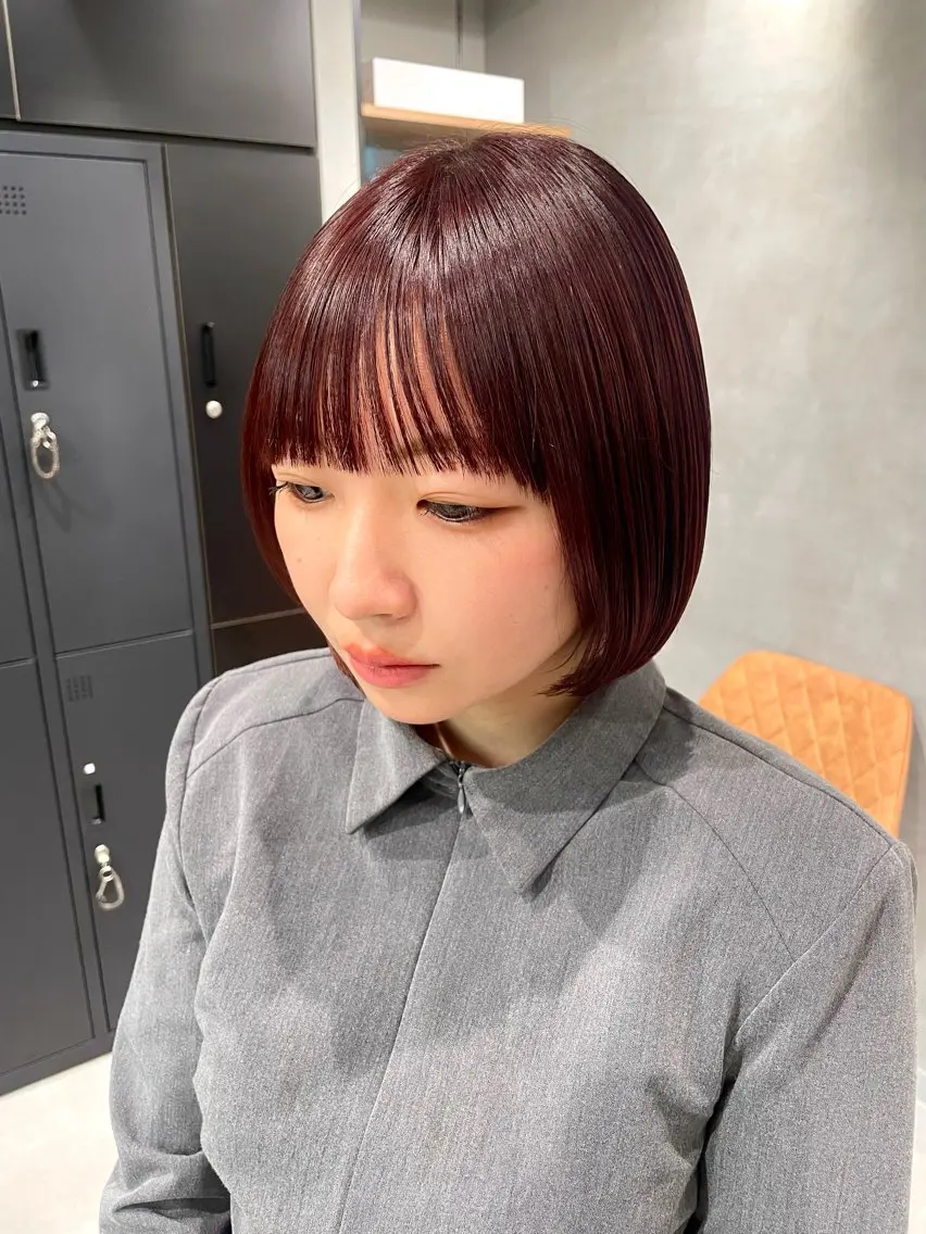 ショート カラー カット ヘアカラー トリートメント ヘッドスパ ヘアセット モデル様募集中 /REIRIのヘアスタイル
