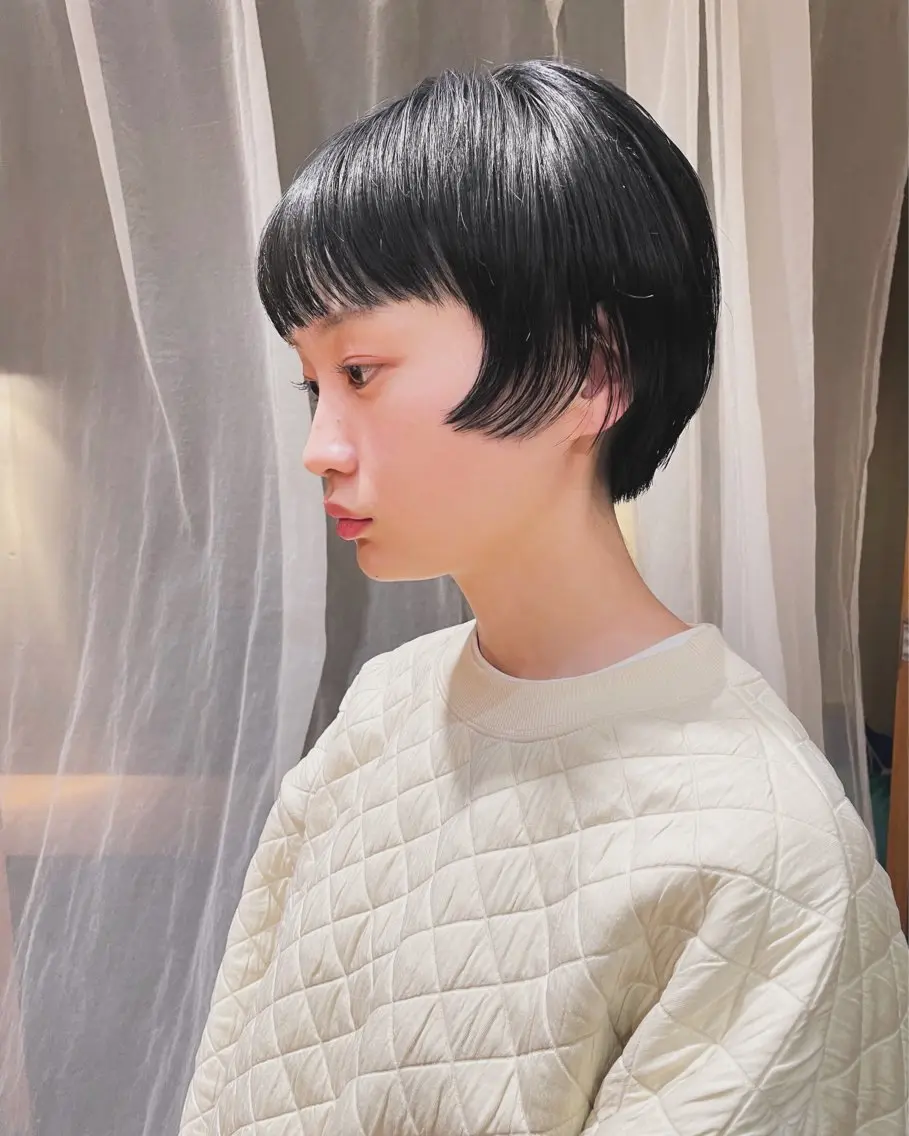 ショート カット トリートメント ボブ/ショート 吉田竣のヘアスタイル