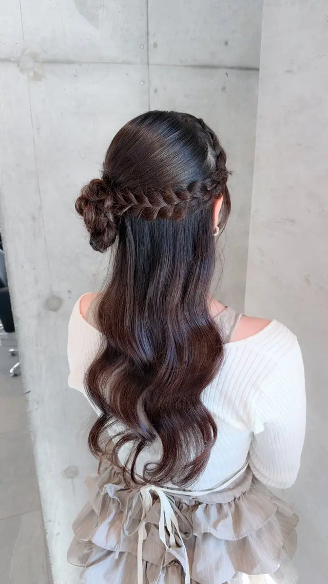 ヘアアレンジ はやしほのか| マンツーマン美容師のヘアスタイル