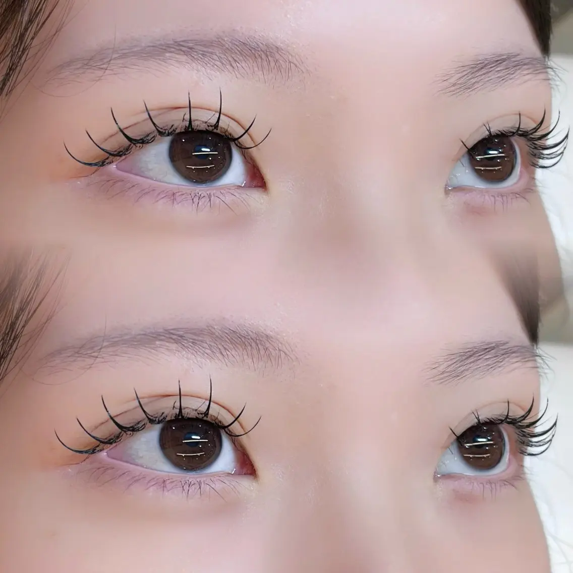マツエク・マツパ Choco Lash mokaのマツエク・マツパデザイン