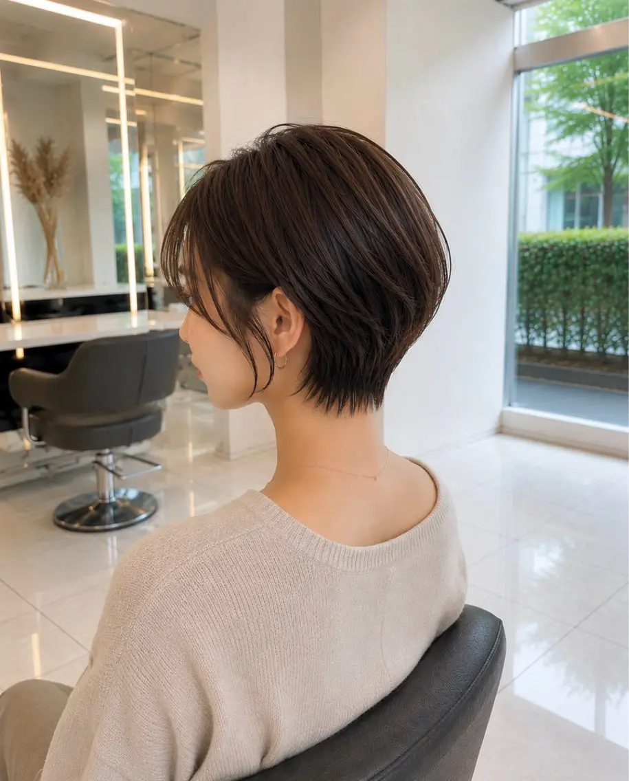 ショート カット ショートカット/ コテ巻きパーマ/なおのヘアスタイル