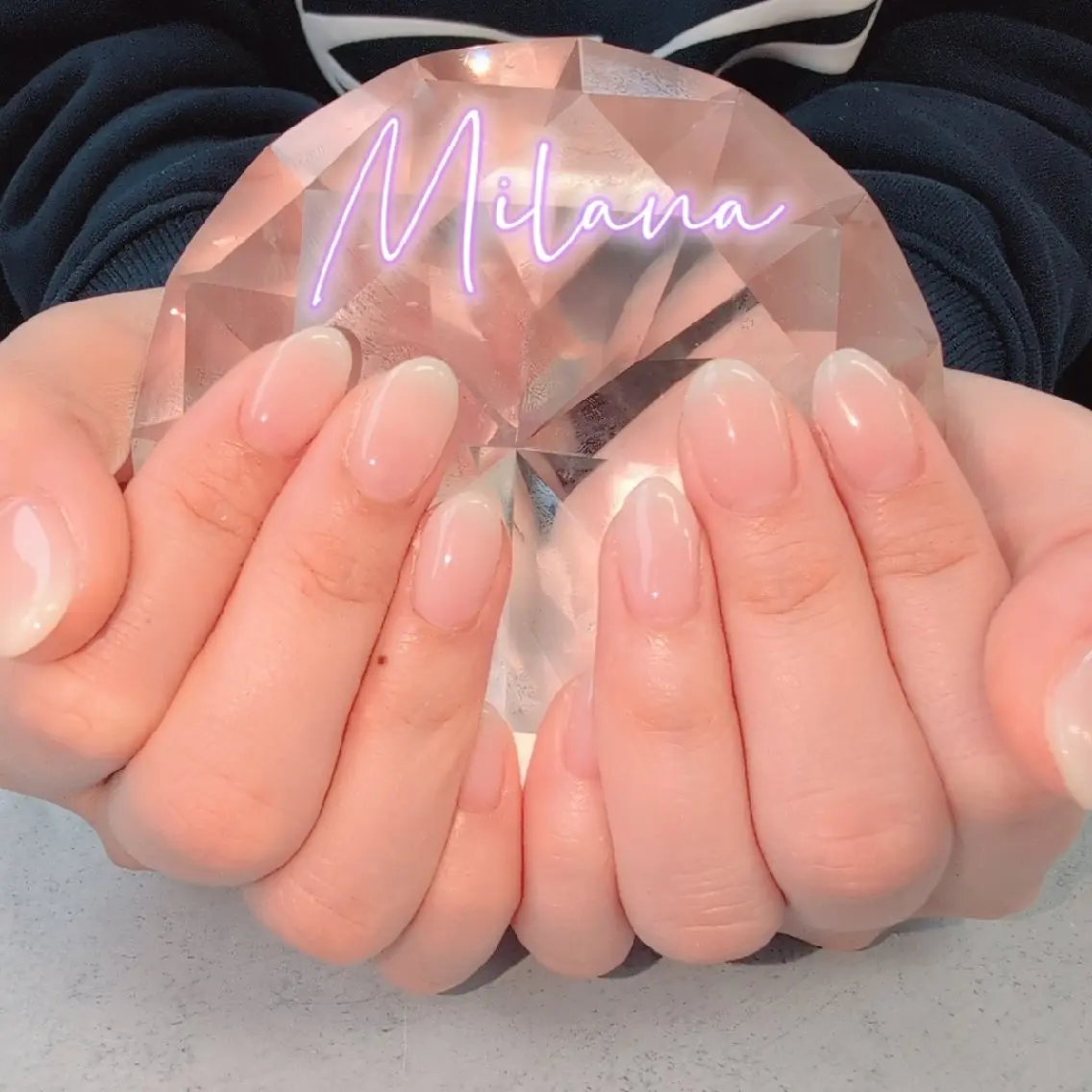 ネイル グラデーション ハンドネイル Milana 川瀬のネイルデザイン