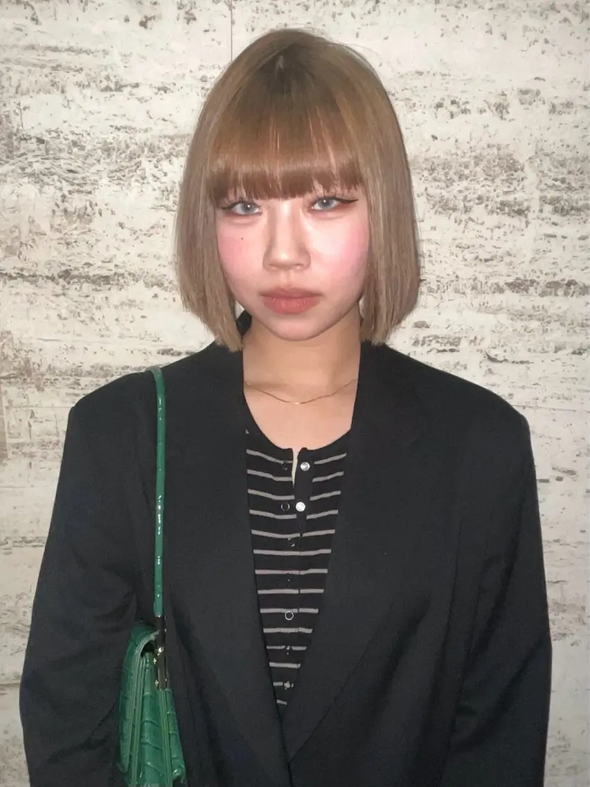 ロング カラー ヘアアレンジ 渡邉 舞のヘアスタイル