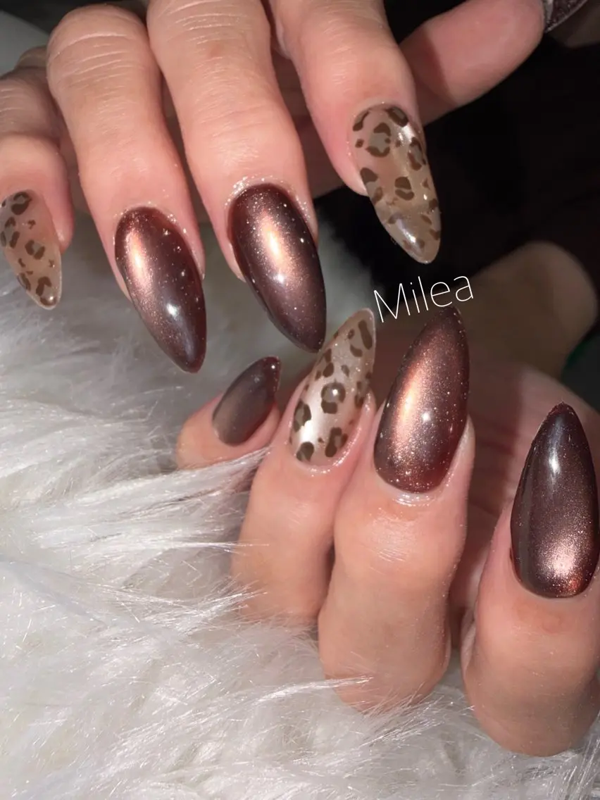 ネイル Milea🩵 Sayaka🪩のネイルデザイン