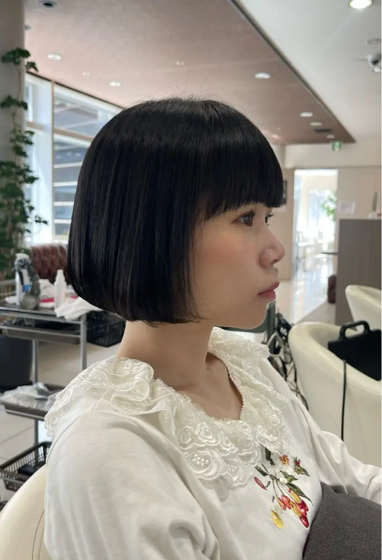 ショート 園田 萌華のヘアスタイル